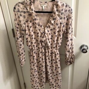 SALE Joie Marelle Ruffle Neck Silk Dress